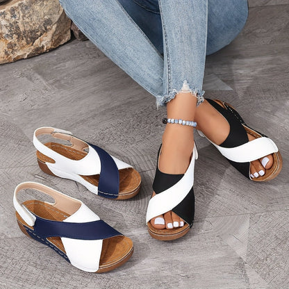 TANBARA | Color Wedge Orthopädische Sandalen für Frauen