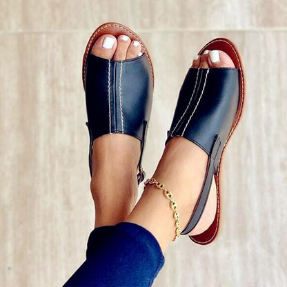 TANBARA | Bequeme Sandalen mit flacher Sohle